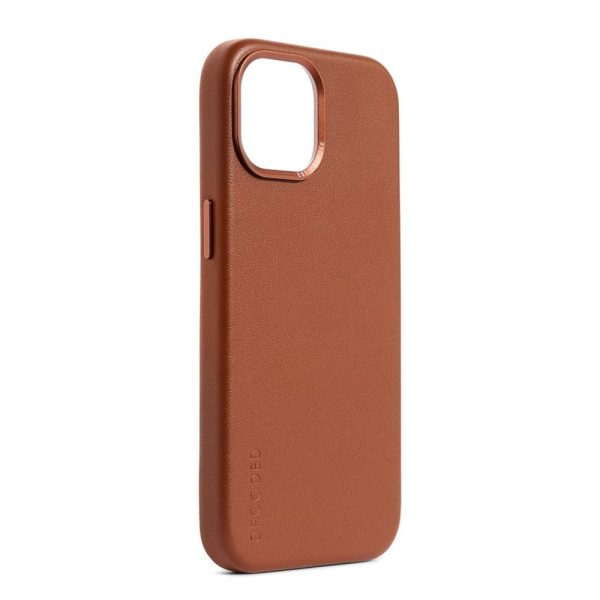 Decoded iPhone 15 Pro Læder Cover - MagSafe Kompatibel - Tan Cheap