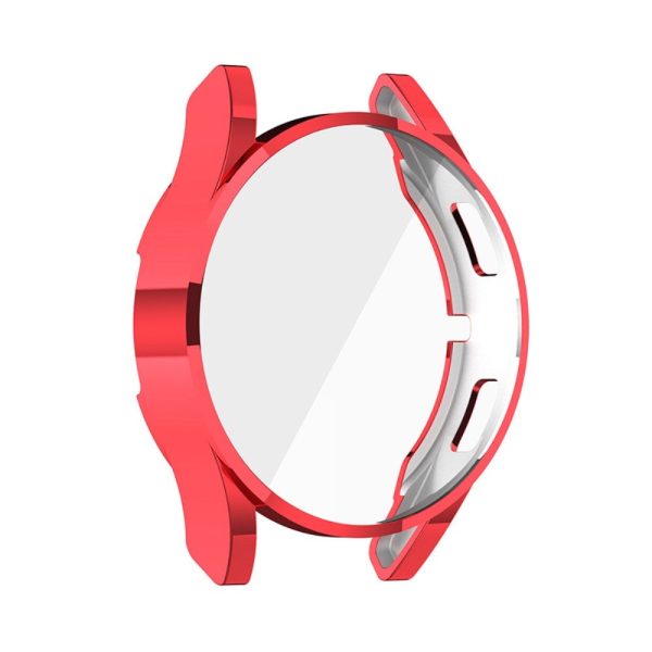 Samsung Galaxy Watch 4 (40mm) Plastik Cover m. Indbygget Skærmbeskyttelse - Rød on Sale