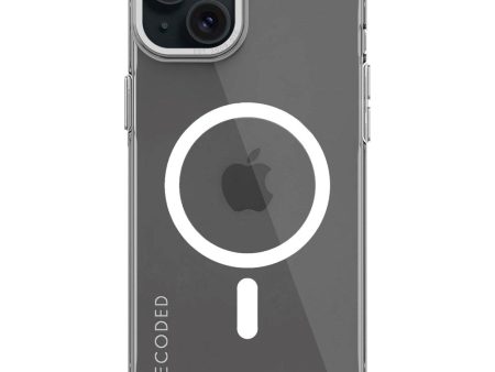 Decoded iPhone 15 Pro Clear Case - 100% Genbrugsplast - MagSafe Kompatibel - Gennemsigtig Supply