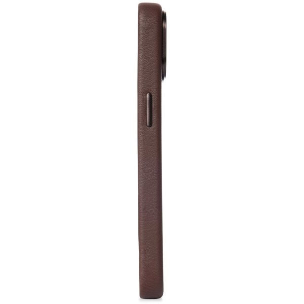 Decoded iPhone 14 Læder Cover - MagSafe Kompatibel - Brown Online Hot Sale