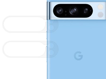 Google Pixel 9 Pro XL Kameralinse Hærdet Beskyttelsesglas - 2 stk. - Gennemsigtig For Discount