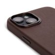 Decoded iPhone 14 Læder Cover - MagSafe Kompatibel - Brown Online Hot Sale