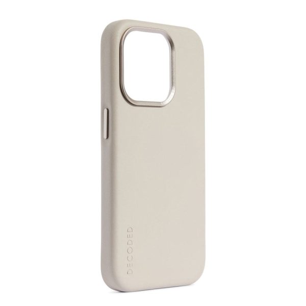 Decoded iPhone 15 Pro Max Læder Cover - MagSafe Kompatibel - Clay Online Hot Sale