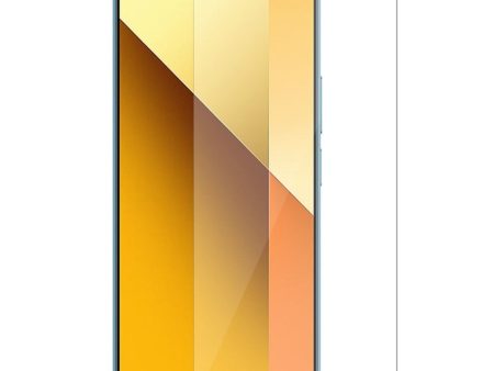 Xiaomi Redmi Note 13 (4G) Arc Edge Hærdet Glas Skærmbeskyttelse - Case Friendly - Gennemsigtig Online Hot Sale