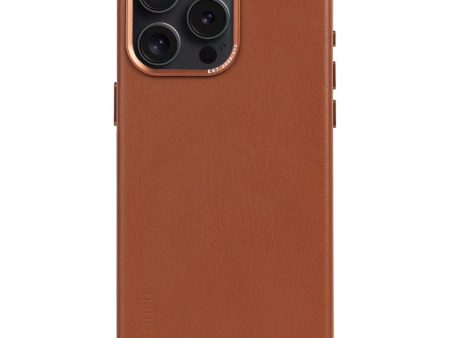 Decoded iPhone 15 Pro Max Læder Cover - MagSafe Kompatibel - Tan For Cheap