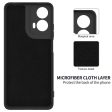 Motorola Moto G04   G24   G24 Power Liquid Silikone Cover m. Strop - Sort Supply