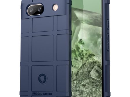 Google Pixel 8a Rugged Shield Series Håndværker Cover - Blå Sale