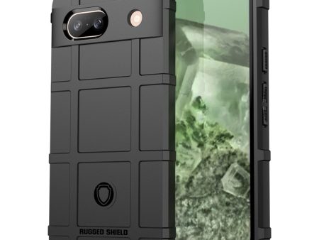 Google Pixel 8a Rugged Shield Series Håndværker Cover - Sort Online now