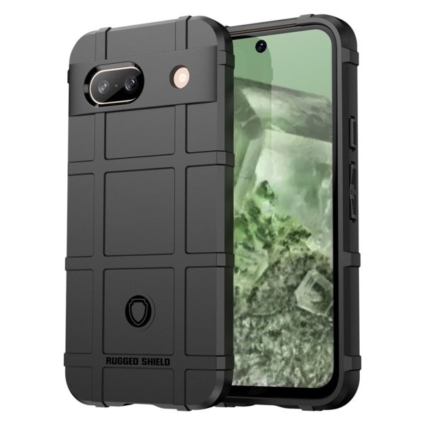 Google Pixel 8a Rugged Shield Series Håndværker Cover - Sort Online now