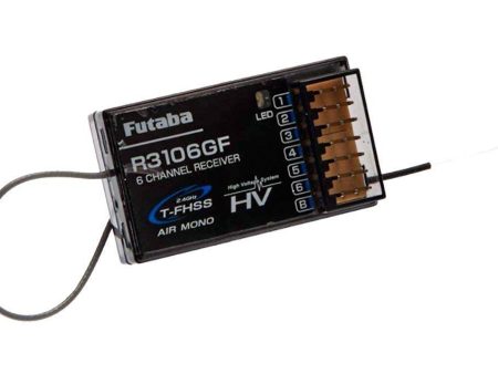 Futaba R3106GF 6-Channel T-FHSS Mono Receiver Online now