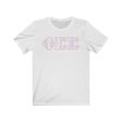 Phi Sigma Sigma Printed Letters | Pastel Tie-Dye T-Shirt Online now