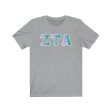 Zeta Tau Alpha Printed Letters | Antarctica T-Shirt For Discount