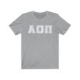 Alpha Omicron Pi Printed Letters | Pastel Tie-Dye T-Shirt Hot on Sale