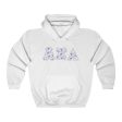 AXiD Printed Letters | Bayside White Hoodie Sale