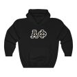 Alpha Phi Printed Letters | Sun and Moon Hoodie For Discount