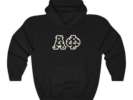 Alpha Phi Printed Letters | Sun and Moon Hoodie For Discount