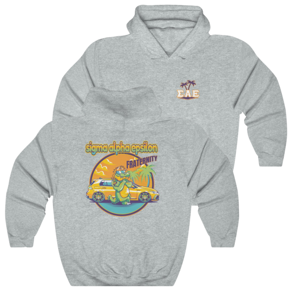 Sigma Alpha Epsilon Graphic Hoodie | Cool Croc Online Sale