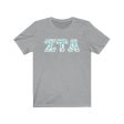 Zeta Tau Alpha Printed Letters | Under the Sea T-Shirt Supply