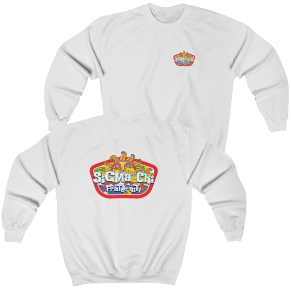 Sigma Chi Graphic Crewneck Sweatshirt | Summer Sol Online Hot Sale