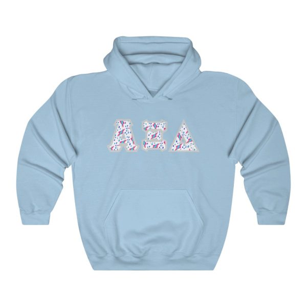 AXiD Printed Letters | Bayside White Hoodie Sale