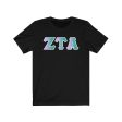 Zeta Tau Alpha Printed Letters | Antarctica T-Shirt For Discount