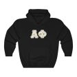 Alpha Phi Printed Letters | Golden Lotus Hoodie Online Sale