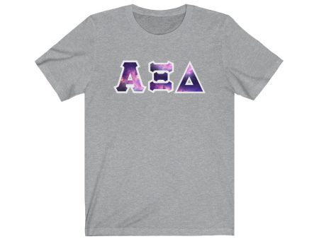 AXiD Printed Letters | Galaxy T-Shirt Fashion