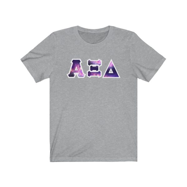 AXiD Printed Letters | Galaxy T-Shirt Fashion