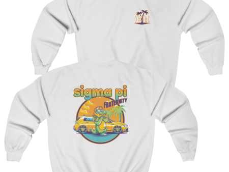 Sigma Pi Graphic Crewneck Sweatshirt | Cool Croc Online Sale