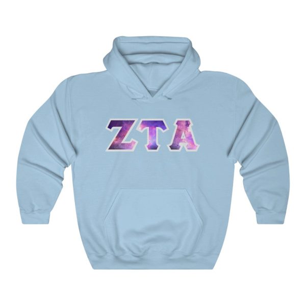 ZTA Printed Letters | Galaxy Hoodie Discount