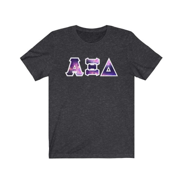 AXiD Printed Letters | Galaxy T-Shirt Fashion