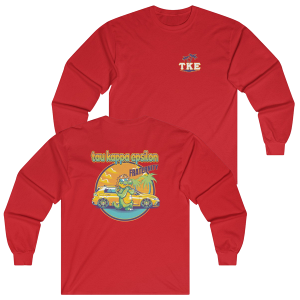 Tau Kappa Epsilon Graphic Long Sleeve | Cool Croc on Sale