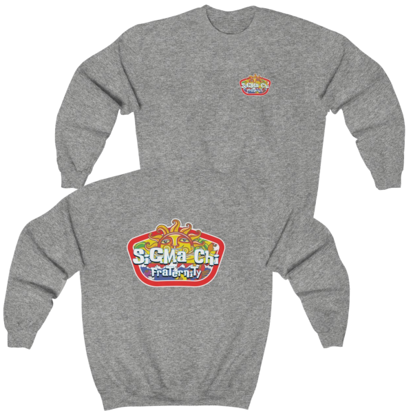 Sigma Chi Graphic Crewneck Sweatshirt | Summer Sol Online Hot Sale