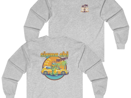 Sigma Chi Graphic Long Sleeve | Cool Croc Online Hot Sale