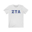 Zeta Tau Alpha Printed Letters | USA Stars T-Shirt Online now