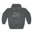 Alpha Phi Printed Letters | Sun and Moon Hoodie For Discount