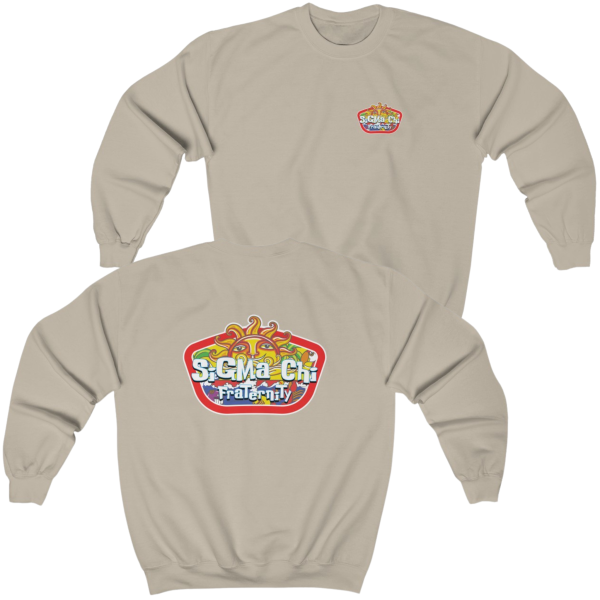 Sigma Chi Graphic Crewneck Sweatshirt | Summer Sol Online Hot Sale