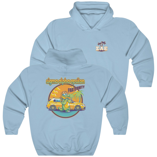 Sigma Alpha Epsilon Graphic Hoodie | Cool Croc Online Sale