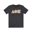 Delta Phi Epsilon Printed Letters | Leopard Print T-Shirt Hot on Sale