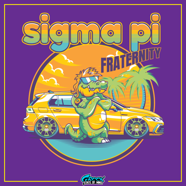 Sigma Pi Graphic Hoodie | Cool Croc Sale