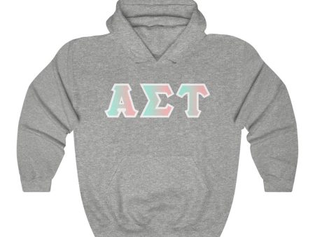 Alpha Sigma Tau Printed Letters | Dreams Hoodie on Sale