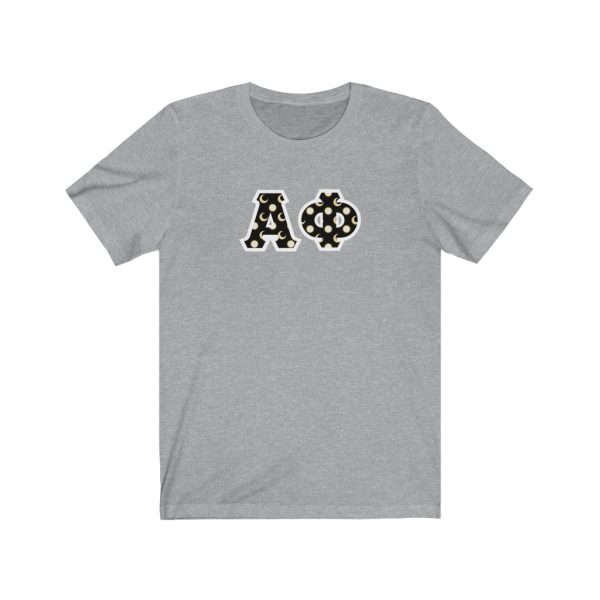 Alpha Phi Printed Letters | Sun and Moon T-Shirt Online Hot Sale