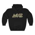 Delta Phi Epsilon Printed Letters | Camouflage Hoodie Cheap