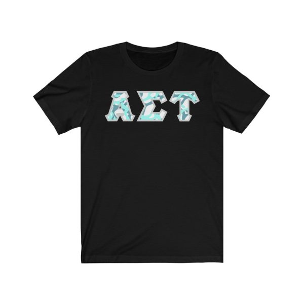 Alpha Sigma Tau Printed Letters | Under the Sea T-Shirt For Sale