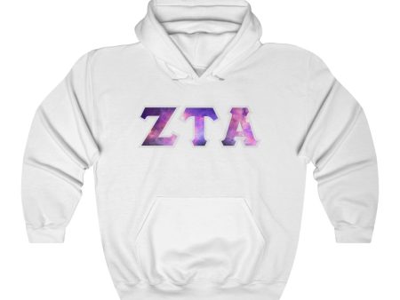 ZTA Printed Letters | Galaxy Hoodie Discount