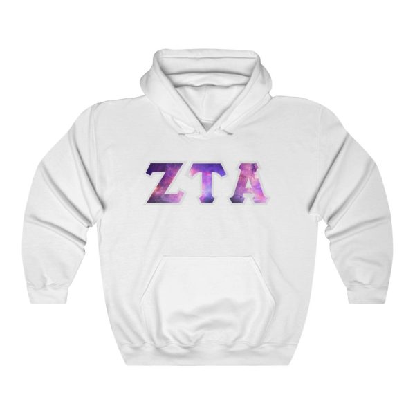 ZTA Printed Letters | Galaxy Hoodie Discount