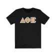 Delta Phi Epsilon Printed Letters | Nova Plaid T-Shirt For Cheap