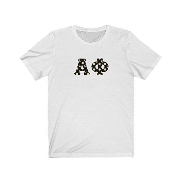 Alpha Phi Printed Letters | Sun and Moon T-Shirt Online Hot Sale