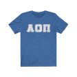 Alpha Omicron Pi Printed Letters | Pastel Tie-Dye T-Shirt Hot on Sale