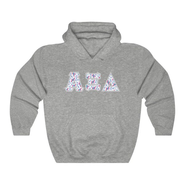 AXiD Printed Letters | Bayside White Hoodie Sale